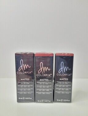 Danessa Myricks Colorfix Mattes Waterproof Matte Liquid Pigment Trio